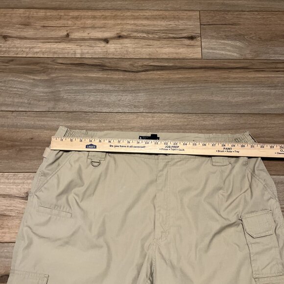 Men's 5.11 Tactical Taclite Pro Cargo Pants SZ 44x34 Beige Ripstop 74273 SPO - Picture 4 of 11